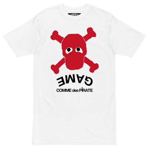 COMME des PIRATE "GAME" T-SHIRT