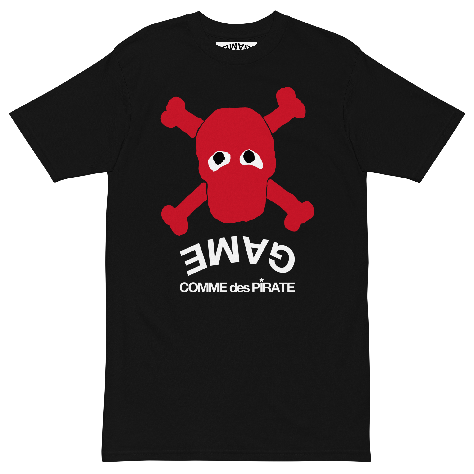 COMME des PIRATE "GAME" T-SHIRT