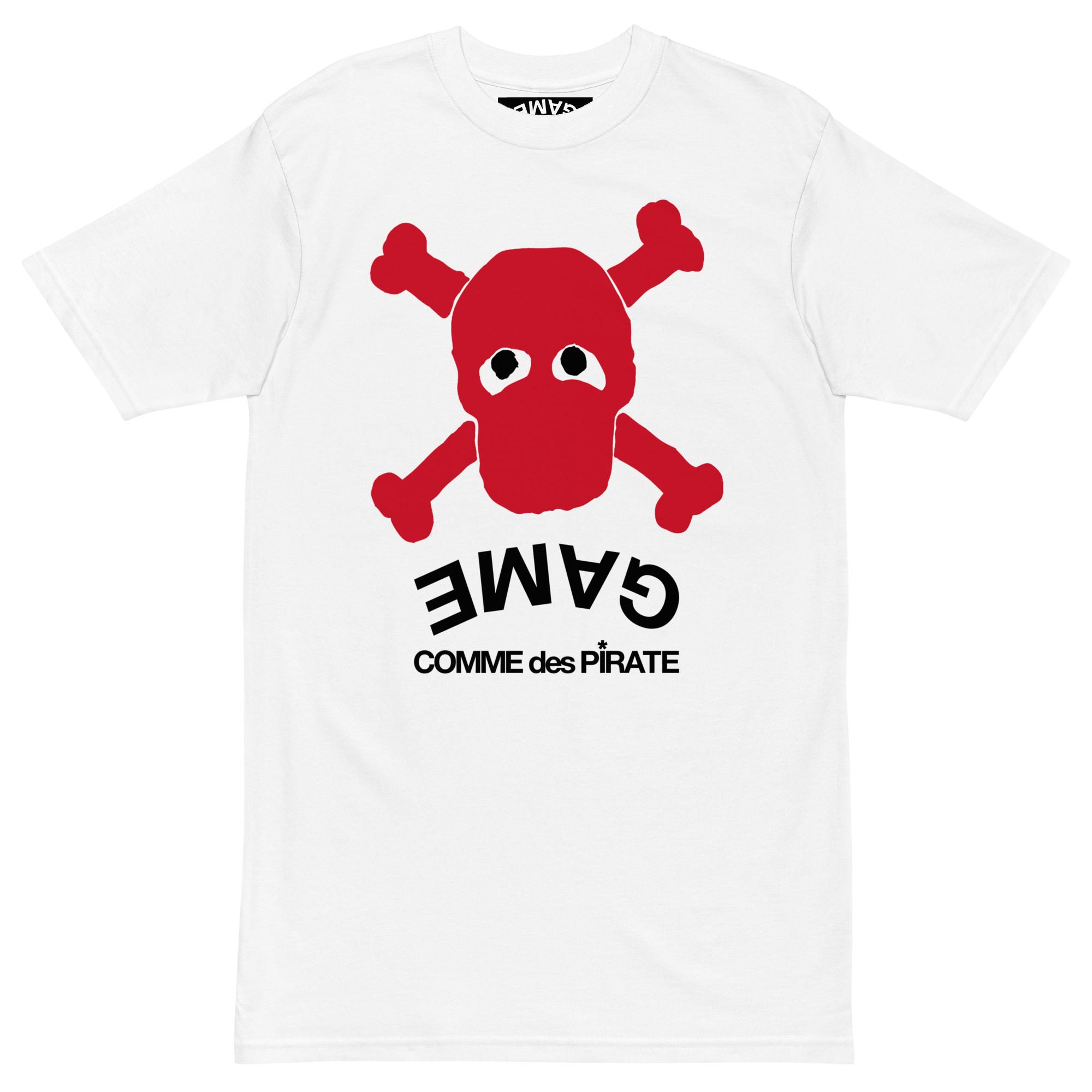 COMME des PIRATE "GAME" T-SHIRT