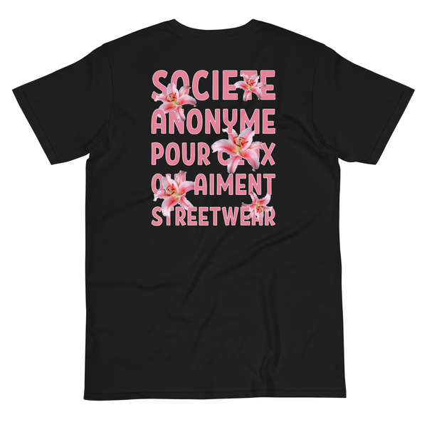 SAPCQAS Fleur De Lys T-Shirt Black