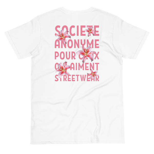 SAPCQAS Fleur De Lys T-Shirt White