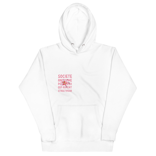 SAPCQAS Fleur De Lys Hoodie White